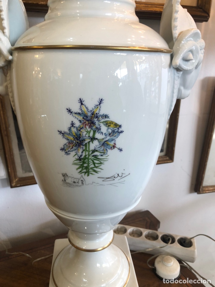Antig&uuml;edades: JARRON DAL&Iacute; - FLORES DALINIANAS - Foto 5
