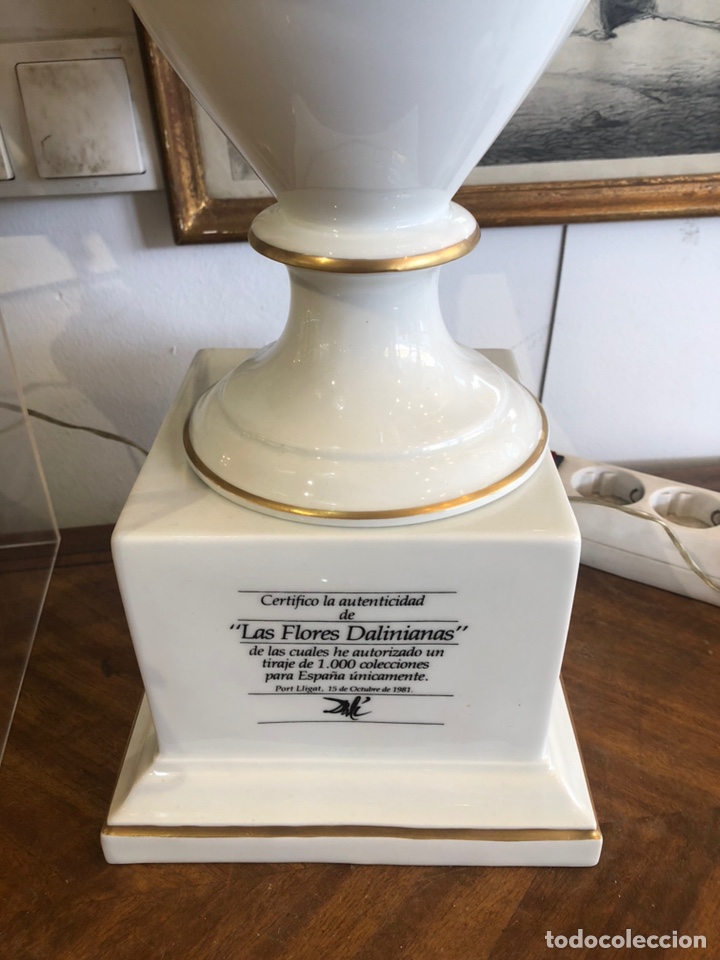 Antig&uuml;edades: JARRON DAL&Iacute; - FLORES DALINIANAS - Foto 6