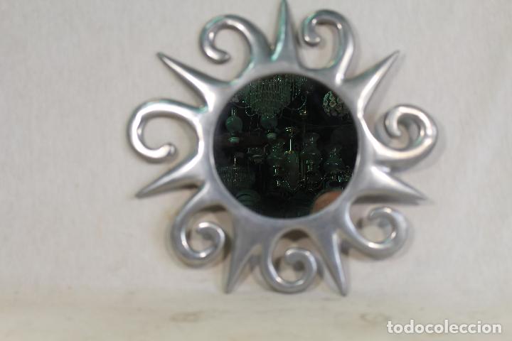 Antig&uuml;edades: espejo de sol en aluminio - Foto 3