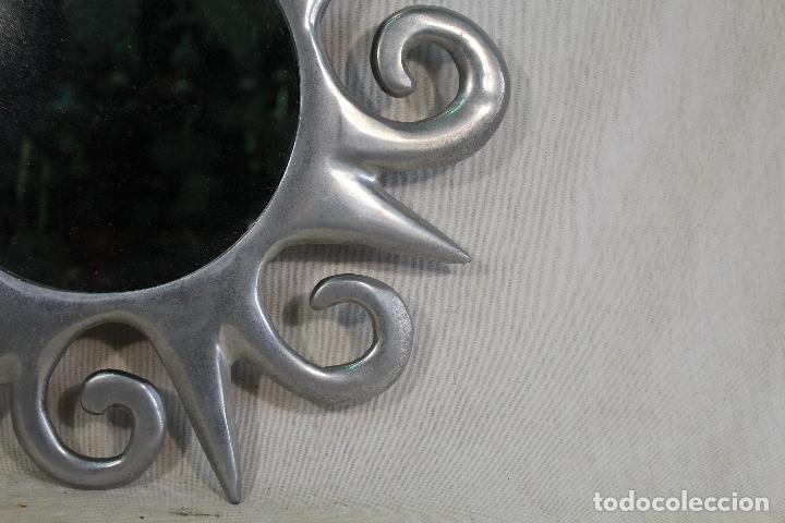 Antig&uuml;edades: espejo de sol en aluminio - Foto 4
