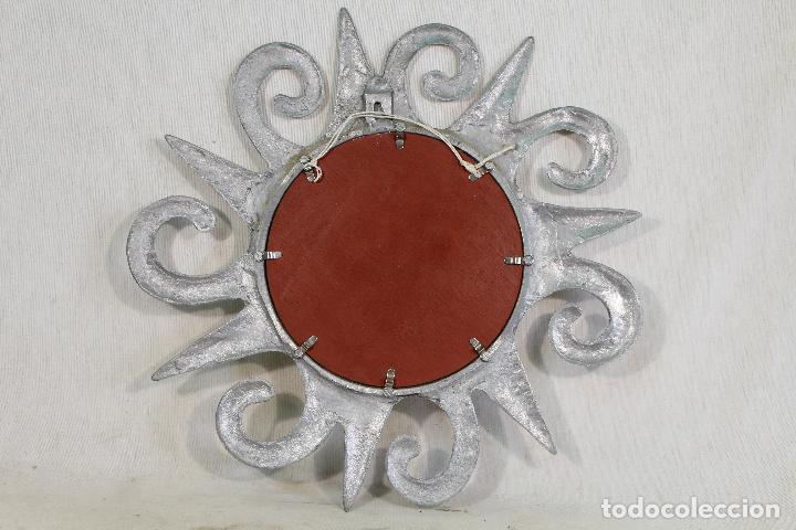 Antig&uuml;edades: espejo de sol en aluminio - Foto 5