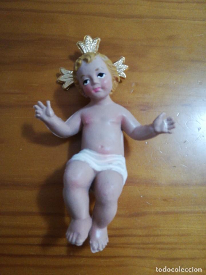 Antig&uuml;edades: Imagen ni&ntilde;o jesus de cuna - Foto 1