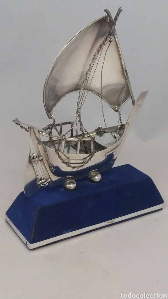 Antig&uuml;edades: Barco de plata - Foto 2