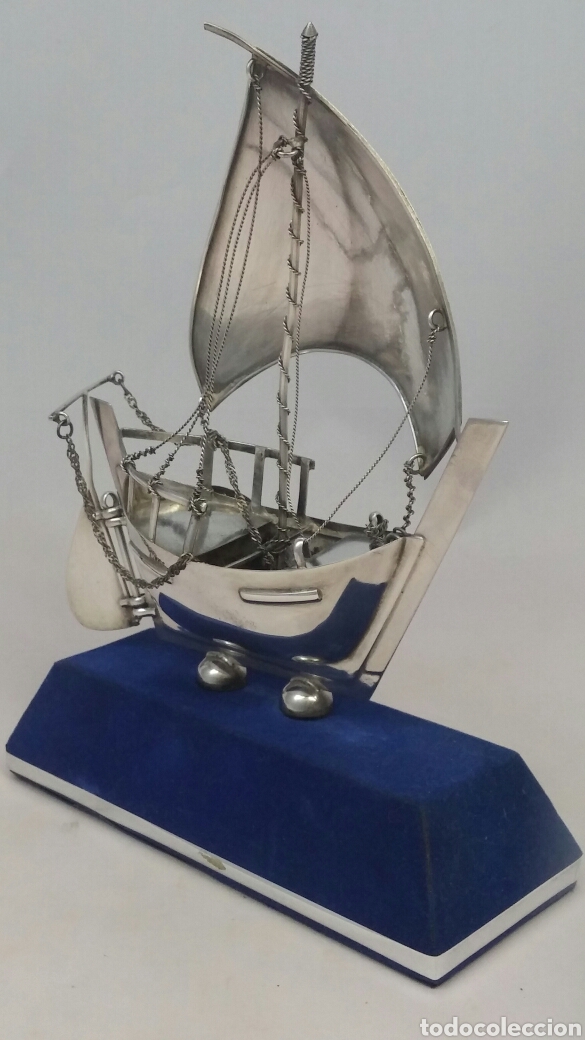 Antig&uuml;edades: Barco de plata - Foto 3