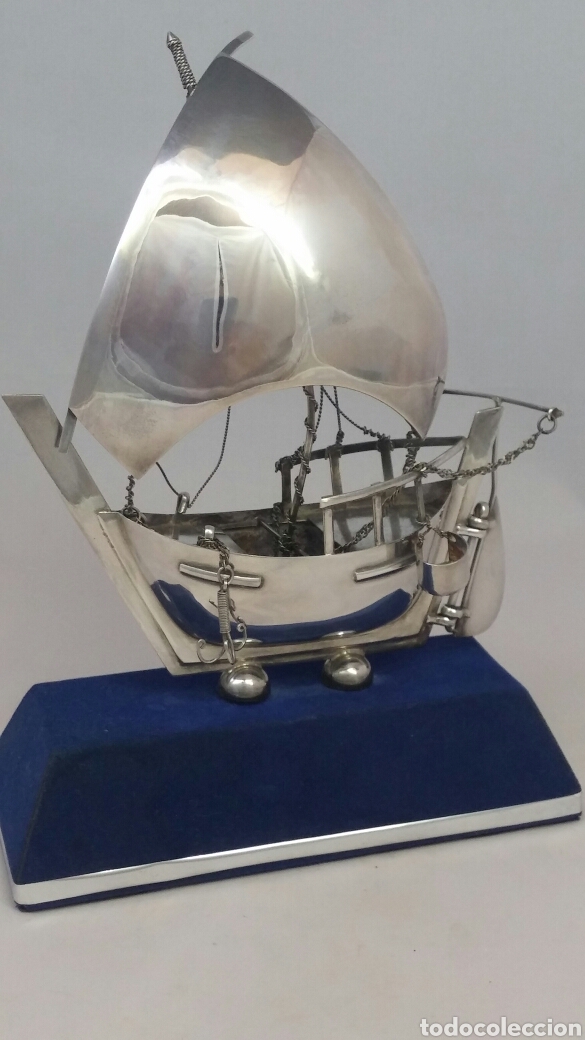Antig&uuml;edades: Barco de plata - Foto 5