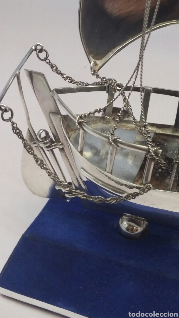 Antig&uuml;edades: Barco de plata - Foto 11