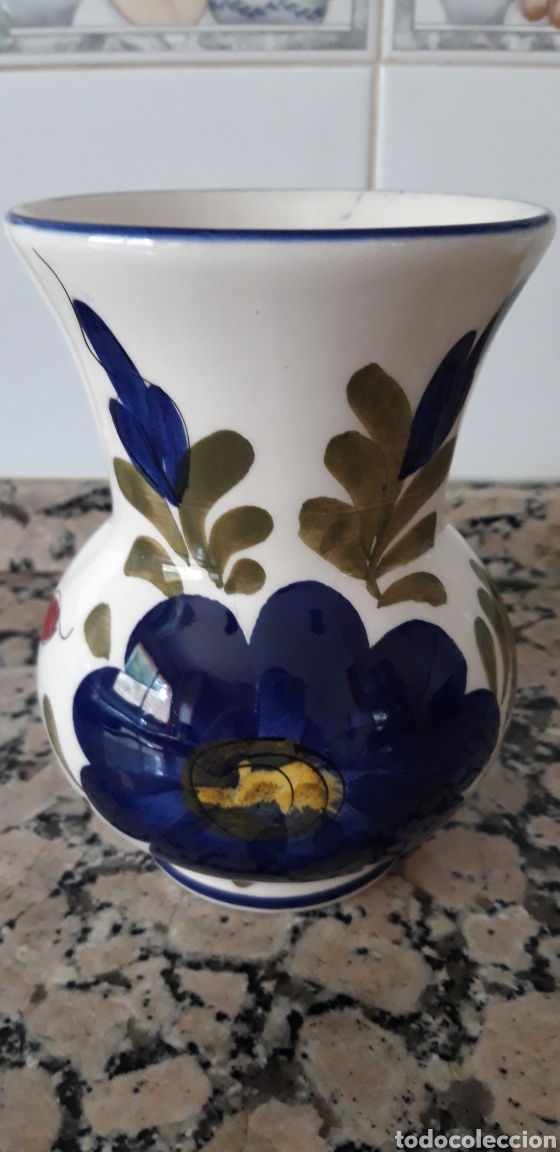 Antig&uuml;edades: Jarr&oacute;n de cer&aacute;mica esmaltada manises - Foto 2
