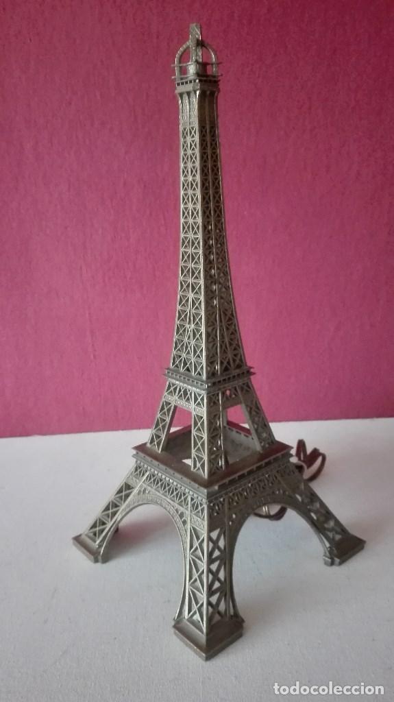 Antig&uuml;edades: ANTIGUA LAMPARA TORRE EIFFEL - Foto 1