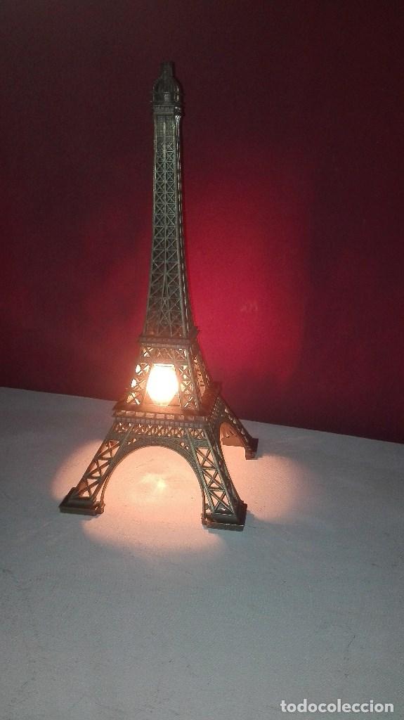 Antig&uuml;edades: ANTIGUA LAMPARA TORRE EIFFEL - Foto 6