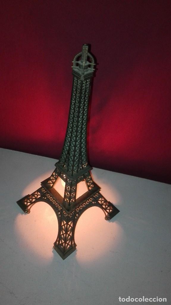 Antig&uuml;edades: ANTIGUA LAMPARA TORRE EIFFEL - Foto 8