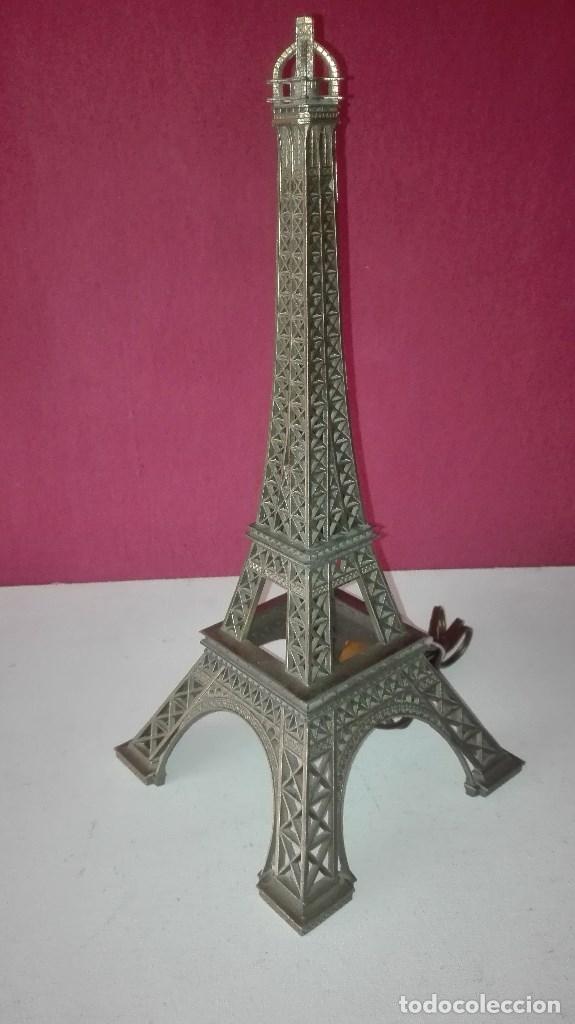 Antig&uuml;edades: ANTIGUA LAMPARA TORRE EIFFEL - Foto 15