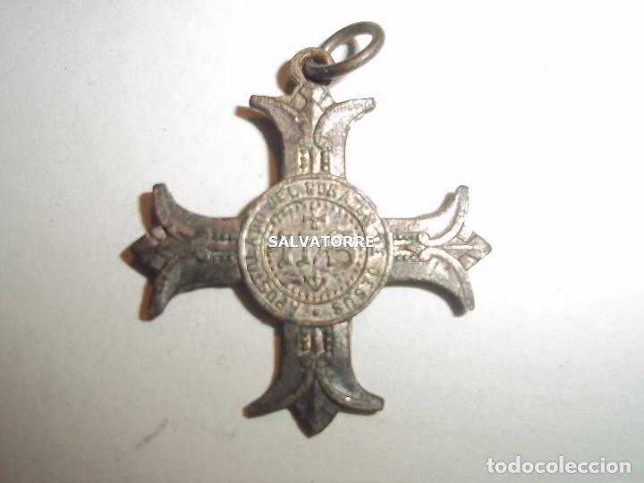Antig&uuml;edades: MEDALLA DEL APOSTOLADO DEL CORAZON DE JESUS. - Foto 2