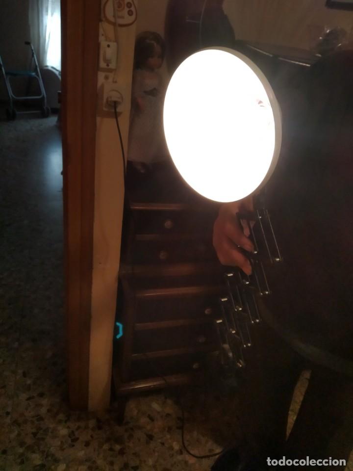 Antig&uuml;edades: L&aacute;mpara FLEXO antiguo extensible funciona extendida 67 cm - Foto 6
