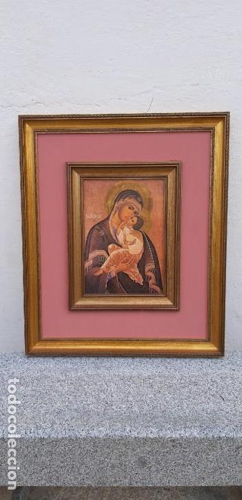 Antig&uuml;edades: Icono de madera - Foto 2