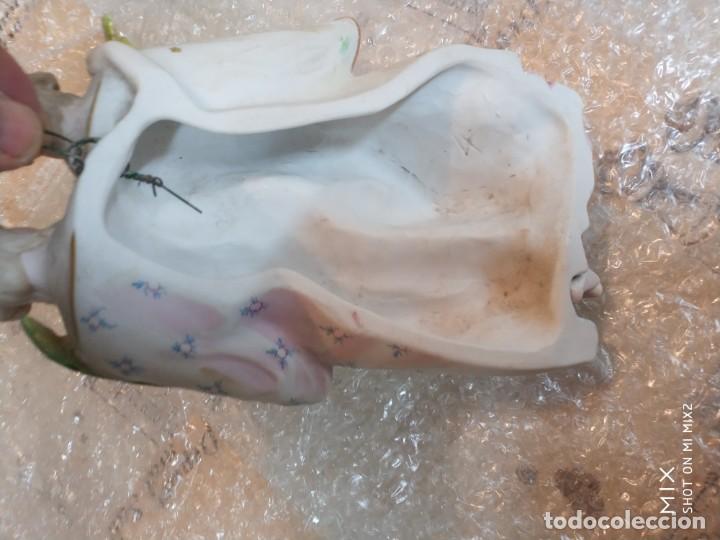 Antig&uuml;edades: BENDITERA FRANCESA SIGLO XIX  PINTADA A MANO - Foto 3