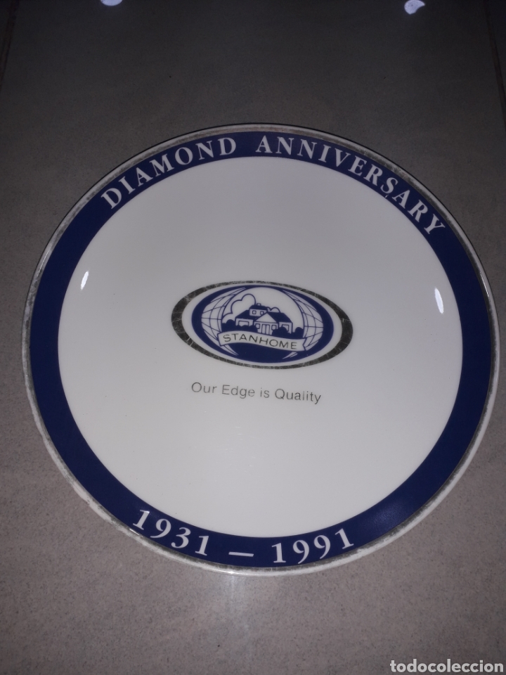 Antig&uuml;edades: Plato edicion limitada diamond - Foto 1