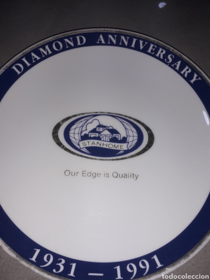 Antig&uuml;edades: Plato edicion limitada diamond - Foto 3