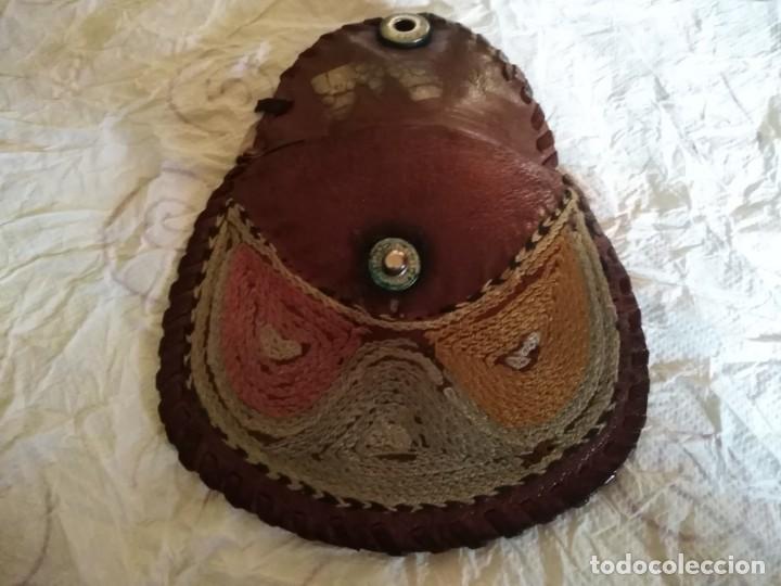 Antig&uuml;edades: Monederos cuero vintage - Foto 8