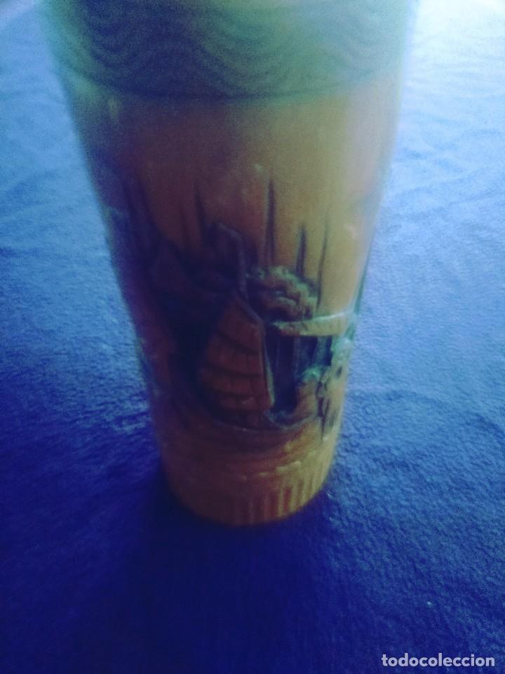 Antiquit&auml;ten: Bote de pinceles del siglo 19