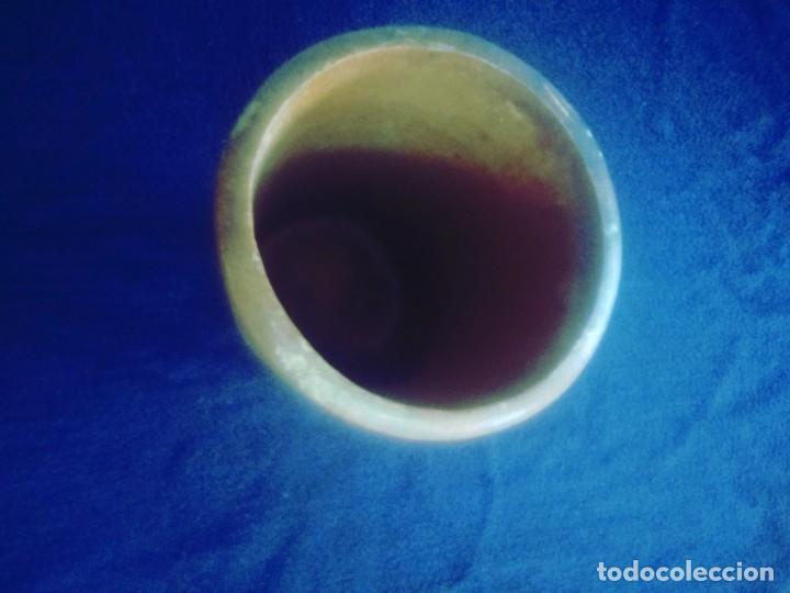 Antig&uuml;edades: Bote de pinceles del siglo 19 - Foto 3