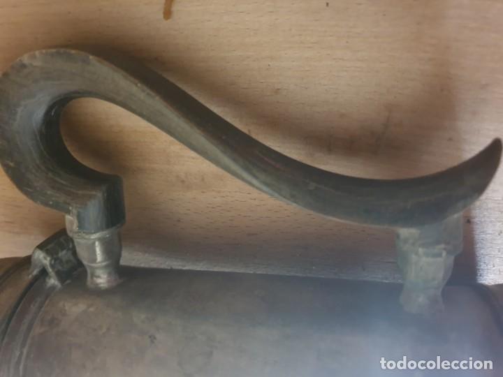 Antig&uuml;edades: JARRA CAFE mango madera - Foto 3