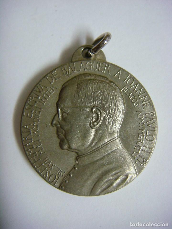 Antig&uuml;edades: MEDALLA DE JOSEPHMARIA DE BALAGUER - Foto 1