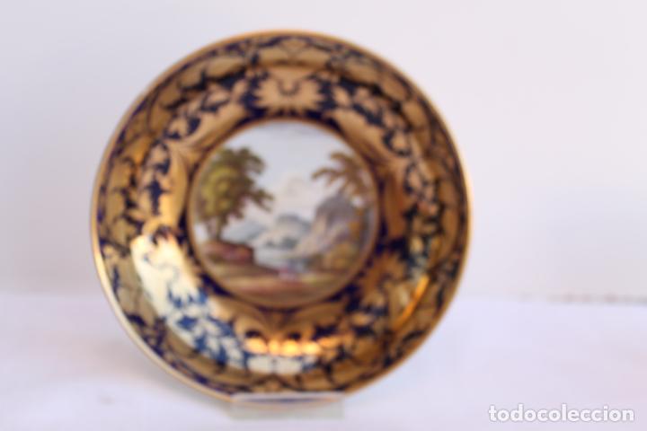 Antig&uuml;edades: JUEGO DE TE DERBY 1810 - Foto 2