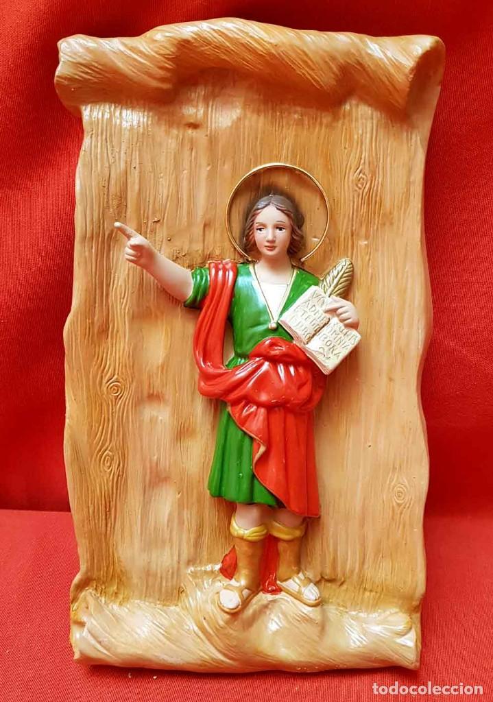Antig&uuml;edades: FIGURA DE SANTO, nuevo - Foto 1