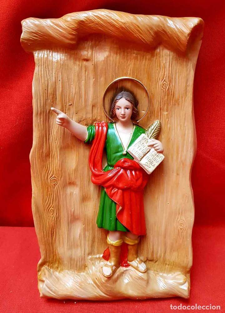 Antig&uuml;edades: FIGURA DE SANTO, nuevo - Foto 2