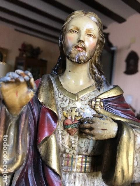 Antig&uuml;edades: SAGRADO CORAZON EN TRONO - Foto 6