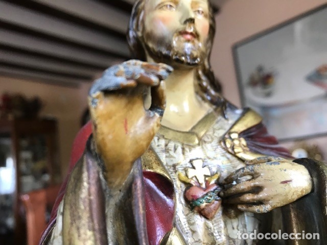 Antig&uuml;edades: SAGRADO CORAZON EN TRONO - Foto 9
