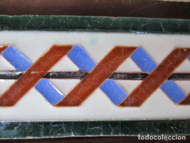 Antig&uuml;edades: Azulejos cenefas Ramos Rejano - Foto 2