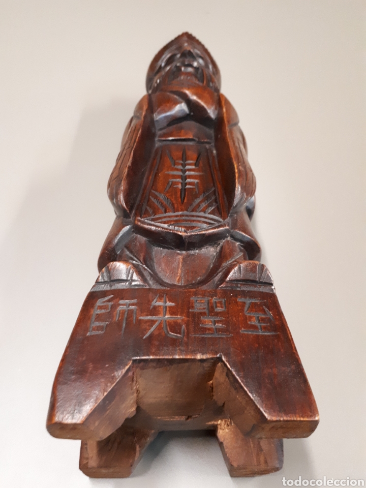 Antig&uuml;edades: Figura madera China - Foto 6