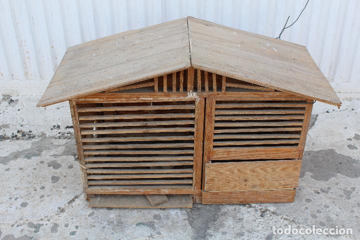 Antig&uuml;edades: jaula de madera - Foto 1