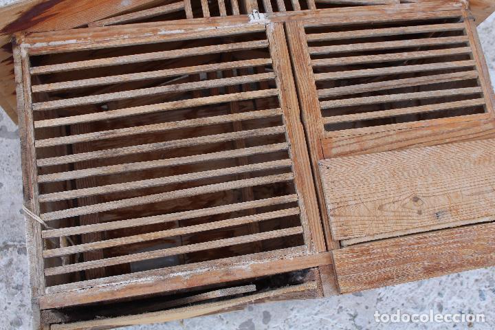 Antig&uuml;edades: jaula de madera - Foto 3