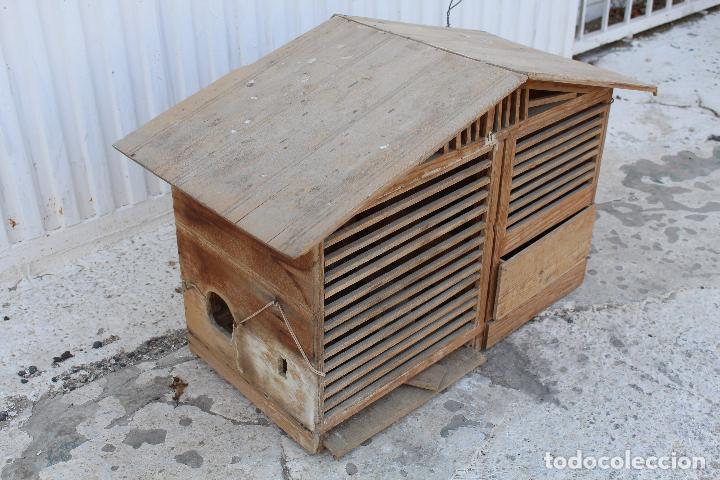 Antig&uuml;edades: jaula de madera - Foto 7