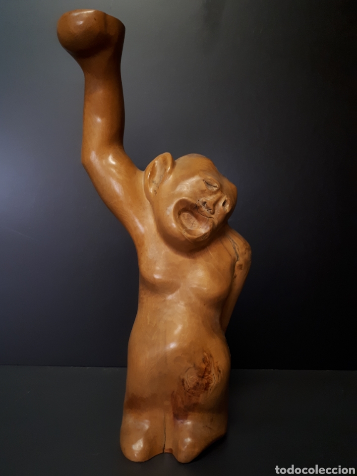 Antig&uuml;edades: Escultura madera dan karner - Foto 1
