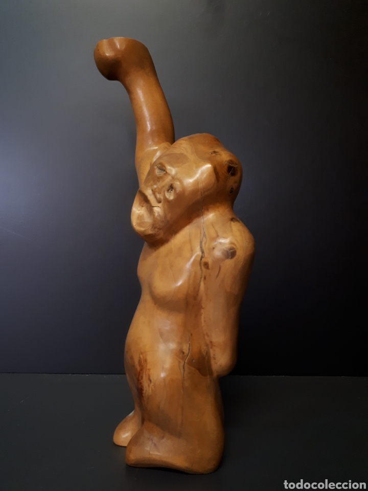Antig&uuml;edades: Escultura madera dan karner - Foto 2