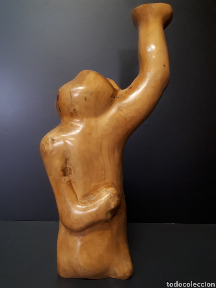 Antig&uuml;edades: Escultura madera dan karner - Foto 3
