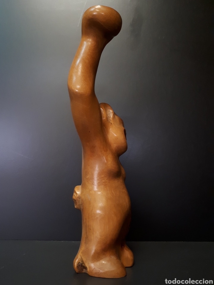 Antig&uuml;edades: Escultura madera dan karner - Foto 4