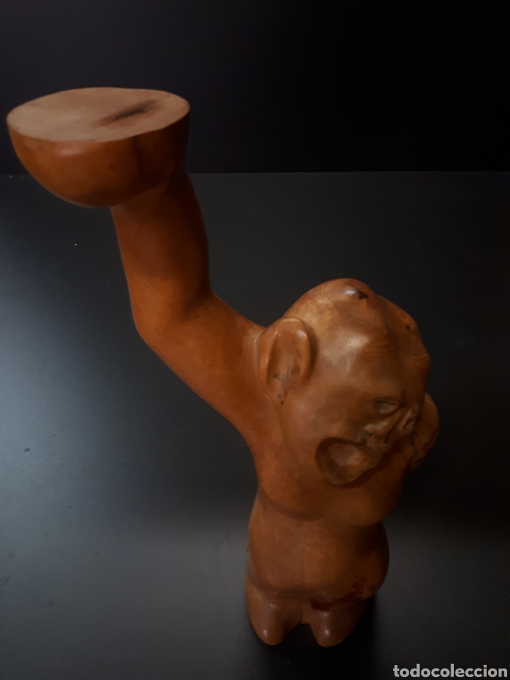 Antig&uuml;edades: Escultura madera dan karner - Foto 5