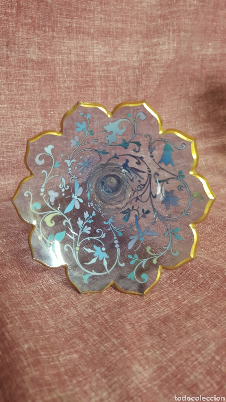 Antig&uuml;edades: FLORERO ANTIGUO CON ESMALTES - Foto 14