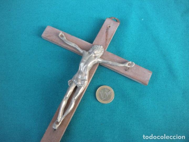 Antig&uuml;edades: CRUCIFIJO DE COLGAR - Foto 3