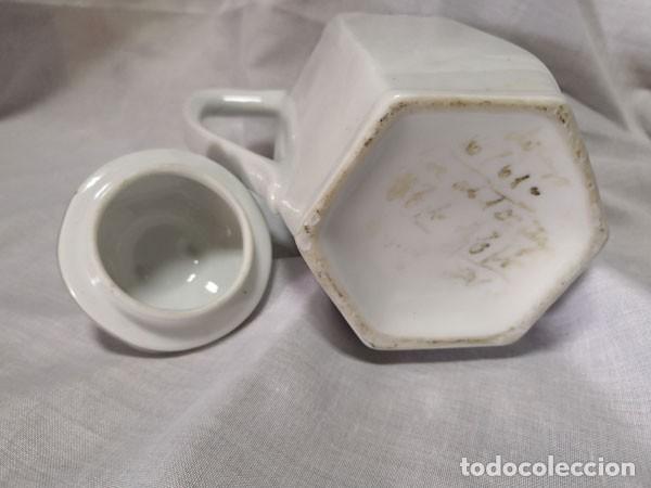 Antig&uuml;edades: CAFETERA - TETERA DE PORCELANA CON MARCAS EN LA BASE NUMERADA - Foto 8