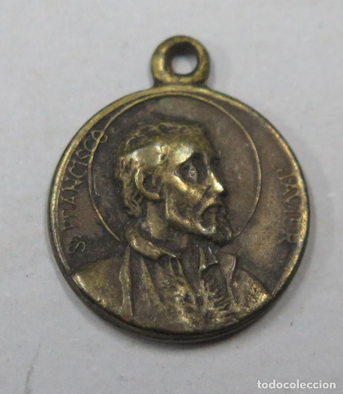 Antig&uuml;edades: MEDALLA DE BRONCE. SAN FRANCISCO JAVIER - Foto 1