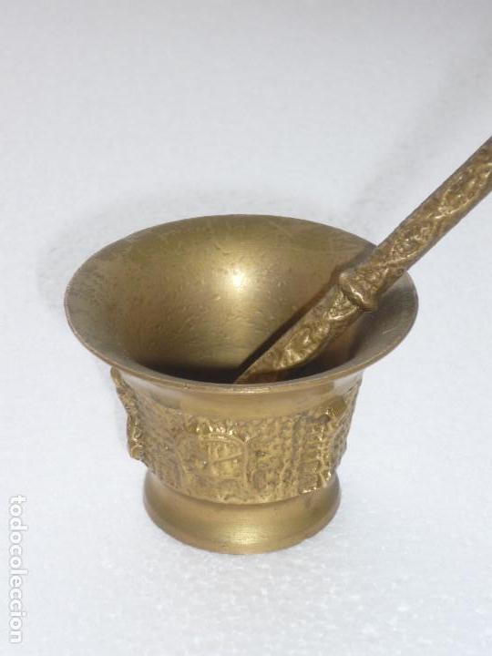 Antiguidades: ALMIREZ MINIATURA ANTIGUO 5CMBOCA 7CM.