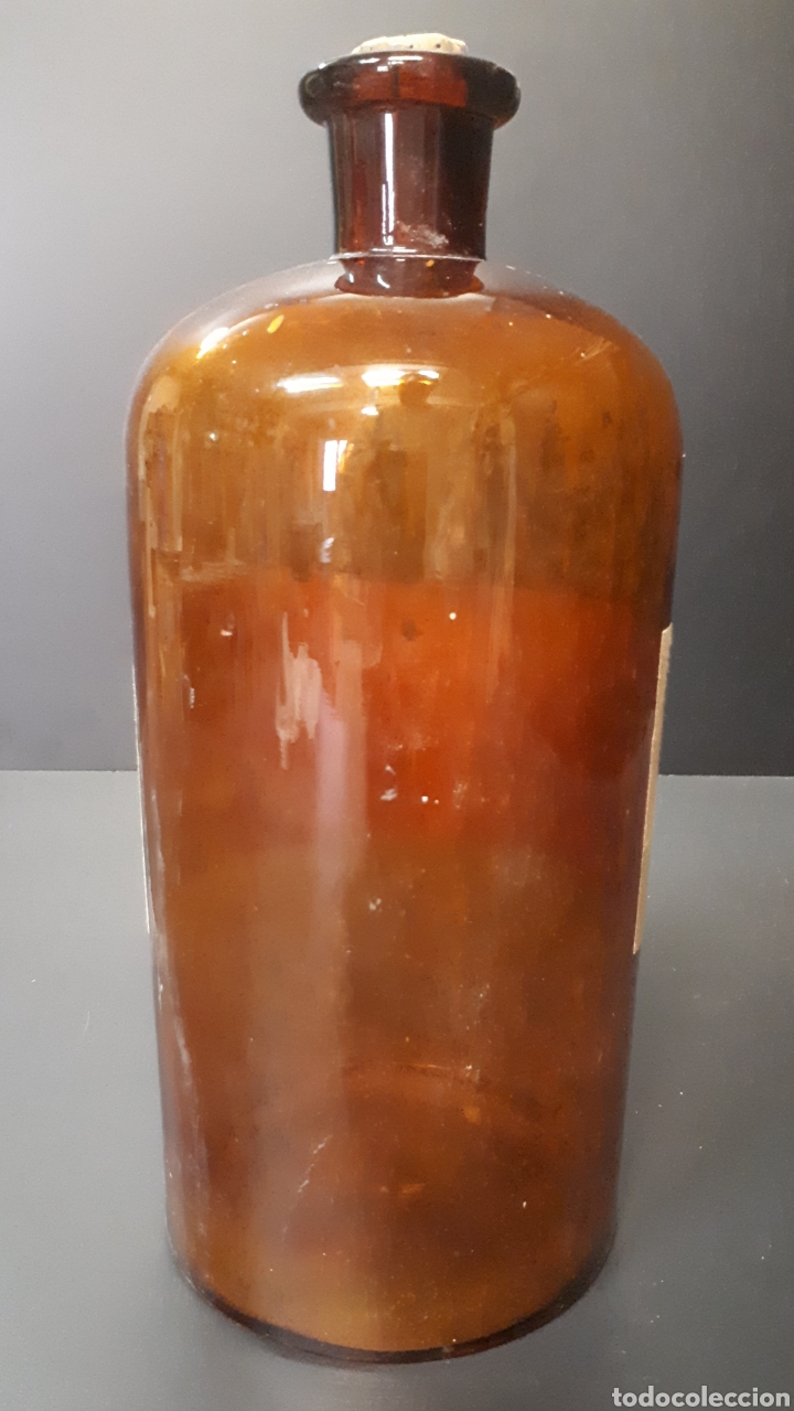 Antig&uuml;edades: Botella farmacia - Foto 3