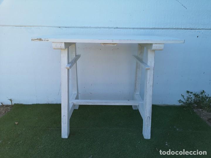 Antig&uuml;edades: Mesa tocinera antigua recuperada - Foto 2