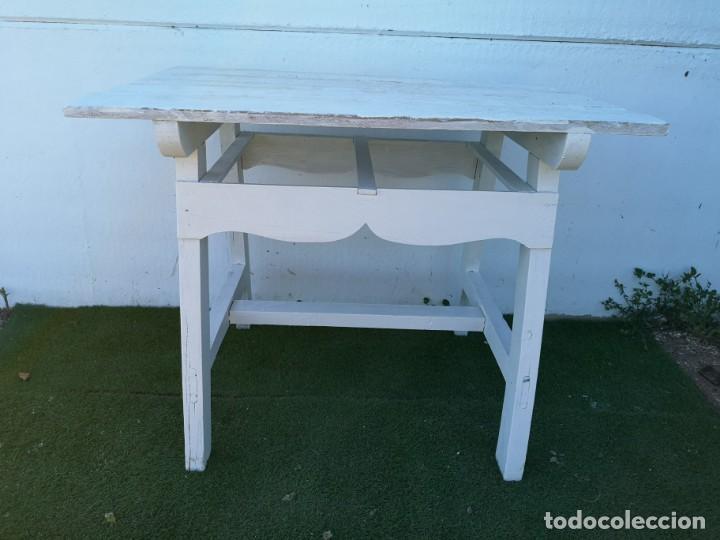 Antig&uuml;edades: Mesa tocinera antigua recuperada - Foto 2