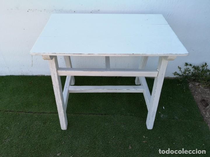 Antig&uuml;edades: Mesa tocinera antigua recuperada - Foto 2